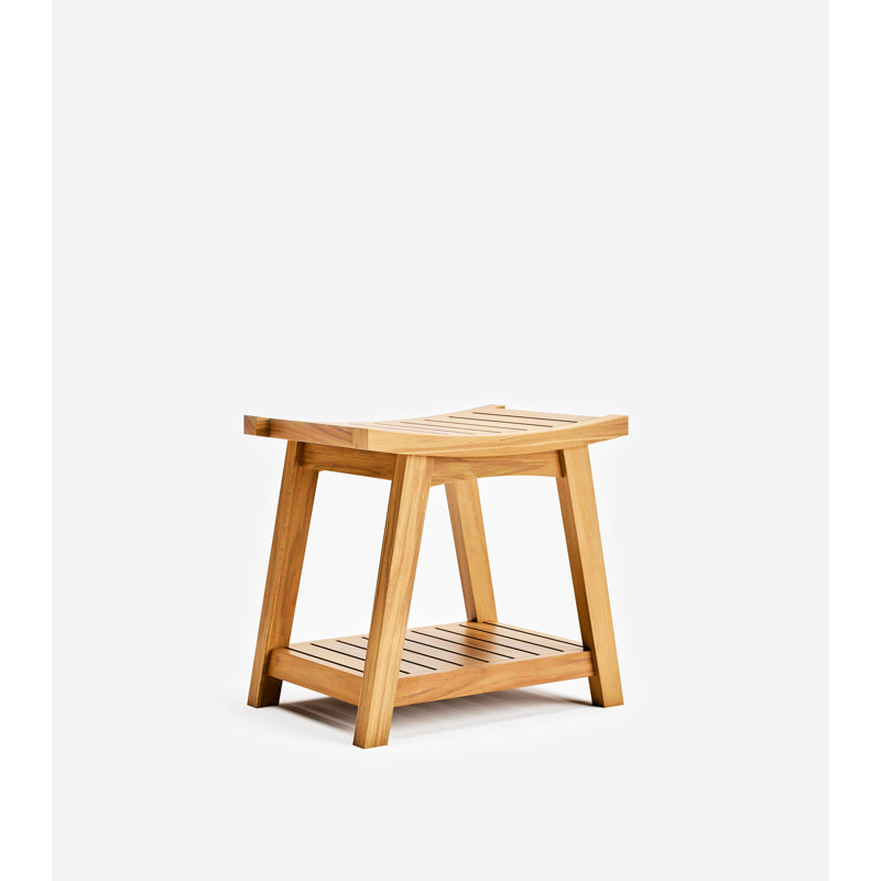 Ometepe 19" W Teak Shower Bench