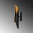 Stylish Black Wall Lamp, Metal Body, 3.1 x 15.7 x 4.3 inches | Base Plate: 5.9 x 2.0 x 1.2 inches | Socket: 2 x G9 Max 8W, Bulb Not Included | Elegant IP20 Rated Lighting for Modern Spaces, Durable Design-918247941