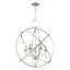 Auberta 5 - Light Dimmable Globe Chandelier-22436183