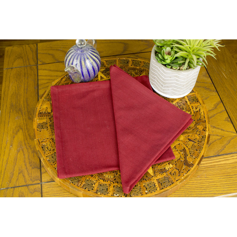 Ruislip SOLID Square Napkin, Wine