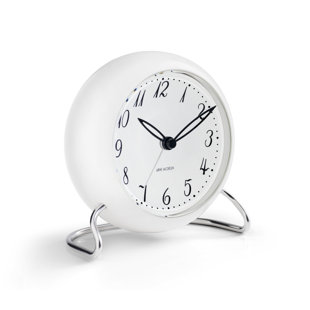 LK Analog Electric Tabletop Clock with Alarm in