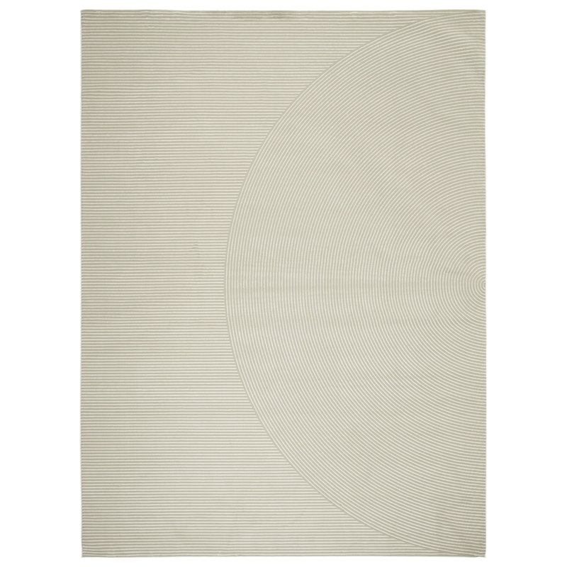 Record Washable Rug, Rectangle 9'2" x 12'2"
