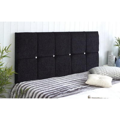 Bria Upholstered Chenille Headboard