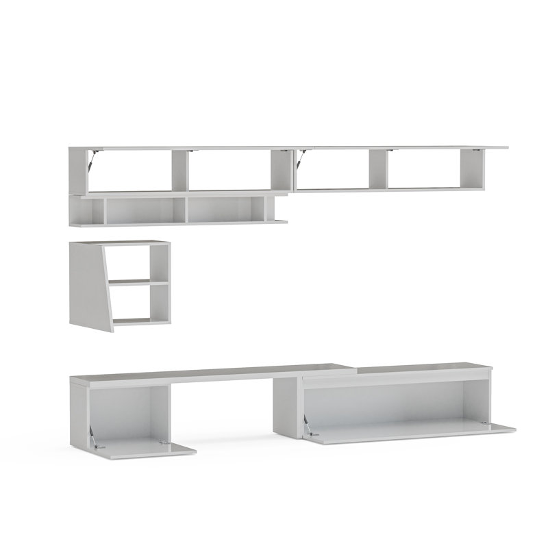 Milan Entertainment Centre, White