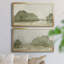 On Course I - Ensemble de 2 peintures sur toiles encadrées-971625832-971625833
