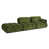 Velours vert olive est en rupture de stock