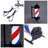 1-Light Barber Shop Rotating Sign Light (Red White Blue)