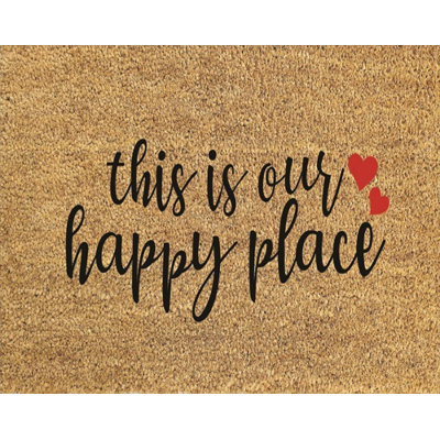 Paillasson This Is Our Happy Place