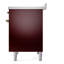 Cuisinière à induction 40 pouces avec 6 éléments à induction ILVE Nostalgie II Series (porte en verre)-1695305241