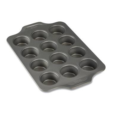 Anolon Advanced Bakeware Nonstick 12-Cup Muffin Pan · Gray