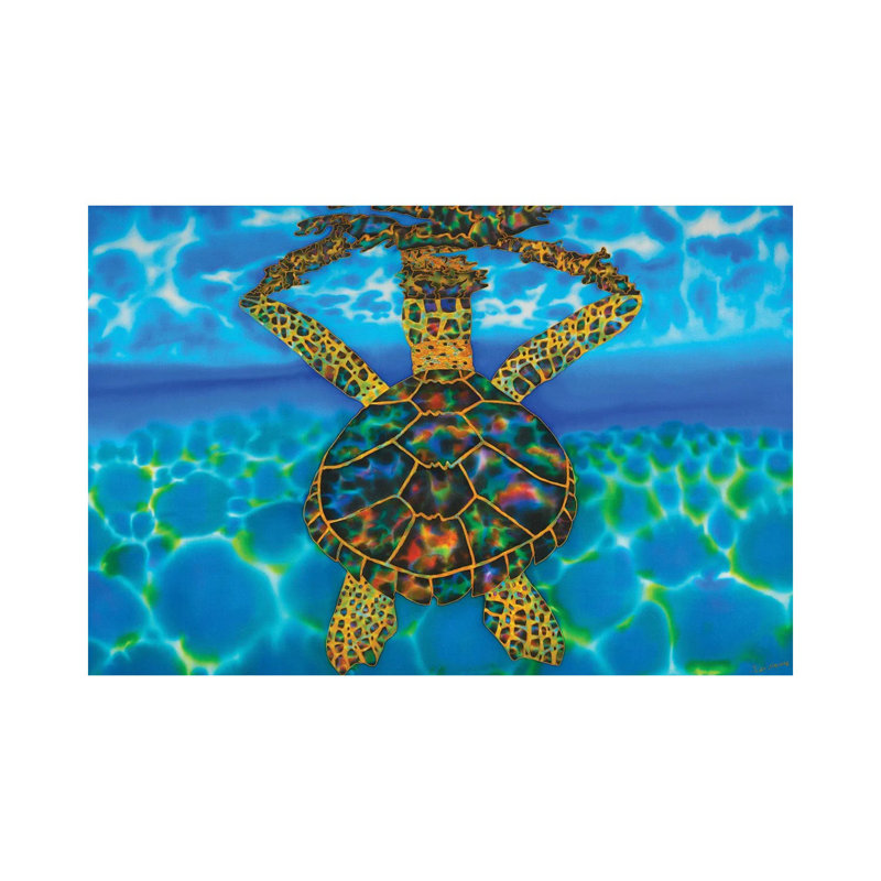 Opal Solitude - Wrapped Canvas Painting, 30.48cm H x 45.72cm W x 1.905cm D