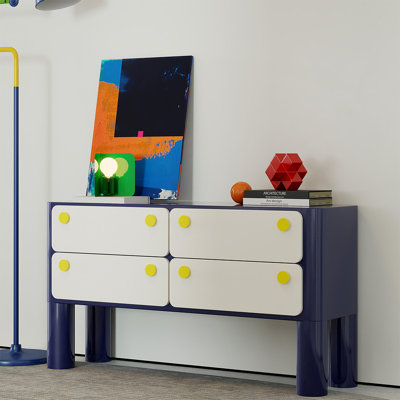 Italian luxury color-matched cabinet