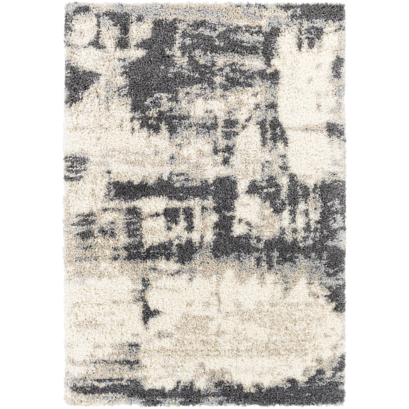 Myndi Abstract Indoor Rug, Rectangle 5'3" x 7'