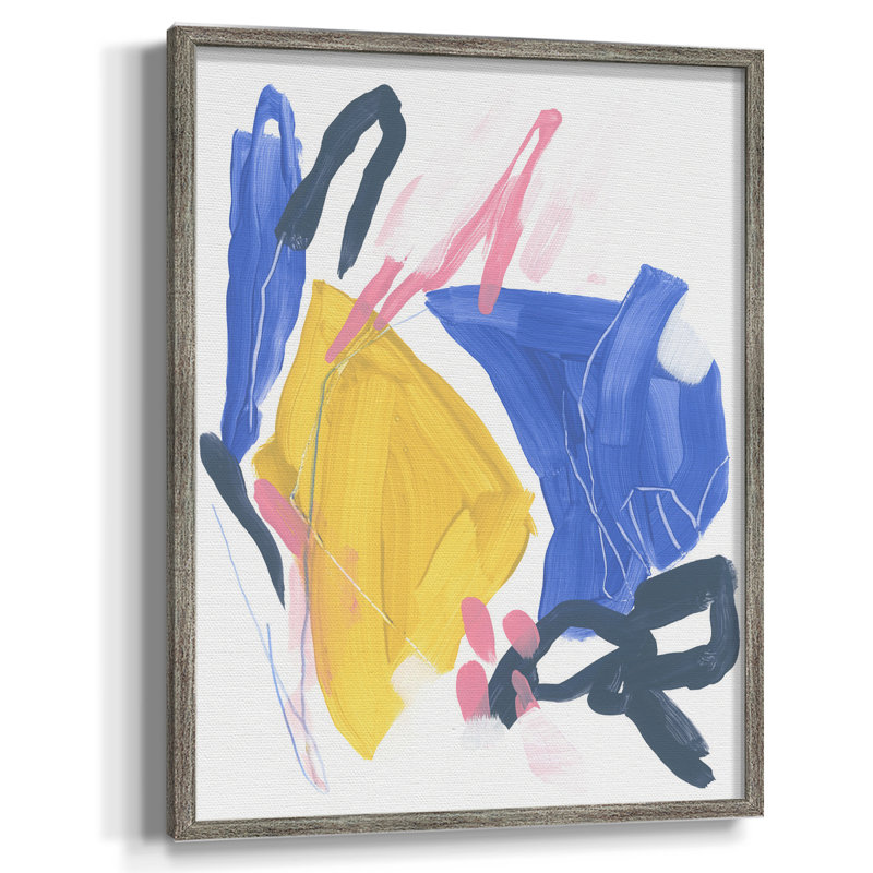 Feedback Loop I Framed Print - Solid Wood, 11" H x 9" W