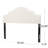 Upholstered Headboard Queen Size, Solid Wood Head Board With Durable Metal Legs, Adjustable Height Queen Headboard With Nailhead Trim In Bedroom-591817208