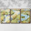 Airy I, ensemble de 3 toiles encadrées sur toile-97760265-97760268
