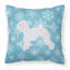 Coussin intérieur/extérieur en flocons d’hiver-32011301