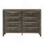 Ensemble de commode 8 tiroirs avec tiroirs courbés-674349588