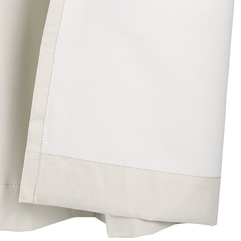Eyelet Blackout Thermal Curtain, Ivory Cream, Width 117 x Drop 137 cm