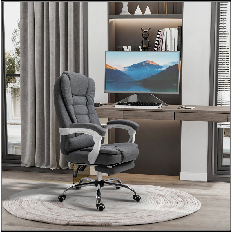 Chaise de bureau inclinable confortable avec plusieurs caractéristiques de soutien