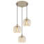 Aksh 3 - Light Natural Geometric Pendant