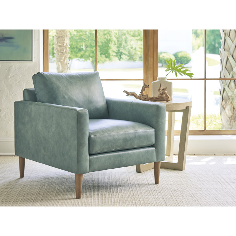 Sunset Key 32.5" Wide Leather Armchair