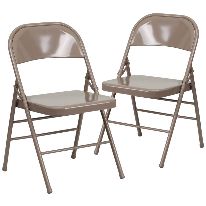 Chaise pliante Oliverson, Beige