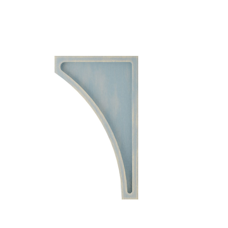 Petit corbeau à motif rétro en bois flotté bleu l 3 po x P 3 1/2 po x H 6 po, H 6 po x l 3 po x P 3,5 po, Bleu bois flotté