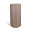 Pot à fleurs rond Strata Colonne LG - Brun cendré-1825722792-1825722838