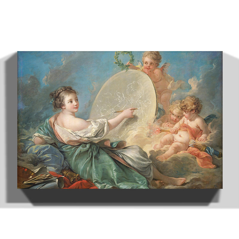 Francois Boucher - Wrapped Canvas Painting, 70cm H x 100cm W
