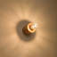 Vidar Wood Flush Mounted Sconce