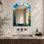 Miroir mural surdimensionné Modern