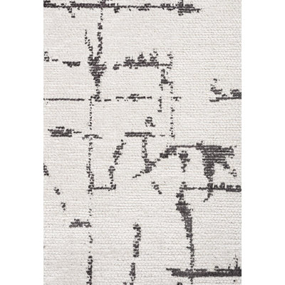 Tapis moderne à lignes abstraites délavées