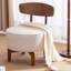 Fauteuil demi-tonneau pivotant