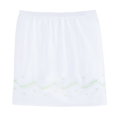 Meadow Embroidered Crib Skirt
