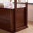 Ash Wood Coat Rack with Smooth Wheels