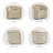 33.5" W Contemporary Soft Upholstered Swivel Arm Accent Chair
