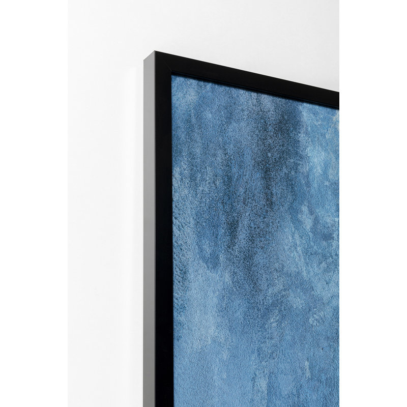 Artistas Blue Framed Painting