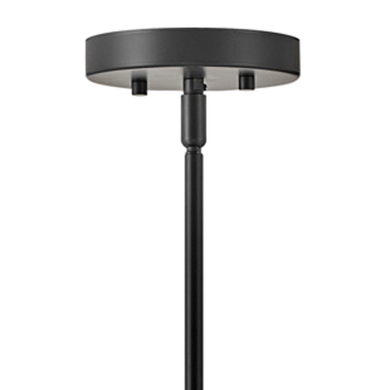 Frankie 1 - Light Single Pendant, Black