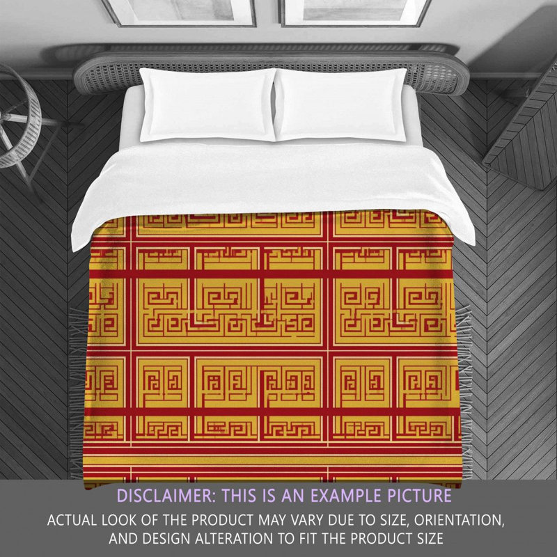 Polyester Geometric Shapes Comforter, Twin Comforter