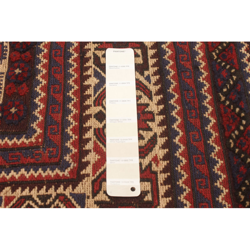 Tapis unique en laine noué à la main 5 pi 11 po x 8 pi 8 po nouvel âge Jisu