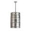 Luminaire suspendu cylindrique à 1 lumière