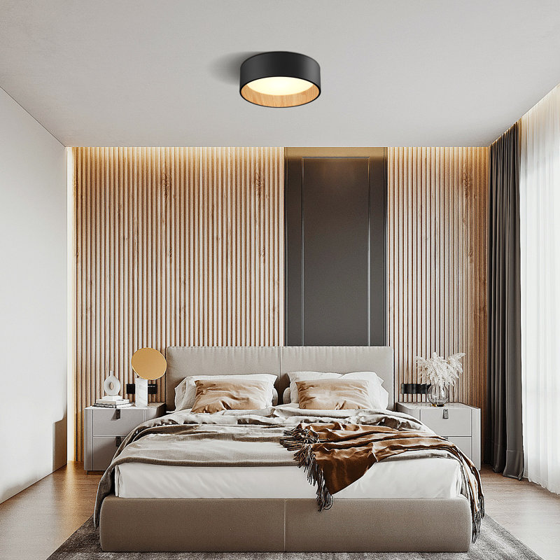 Luna Glass LED Flush Mount