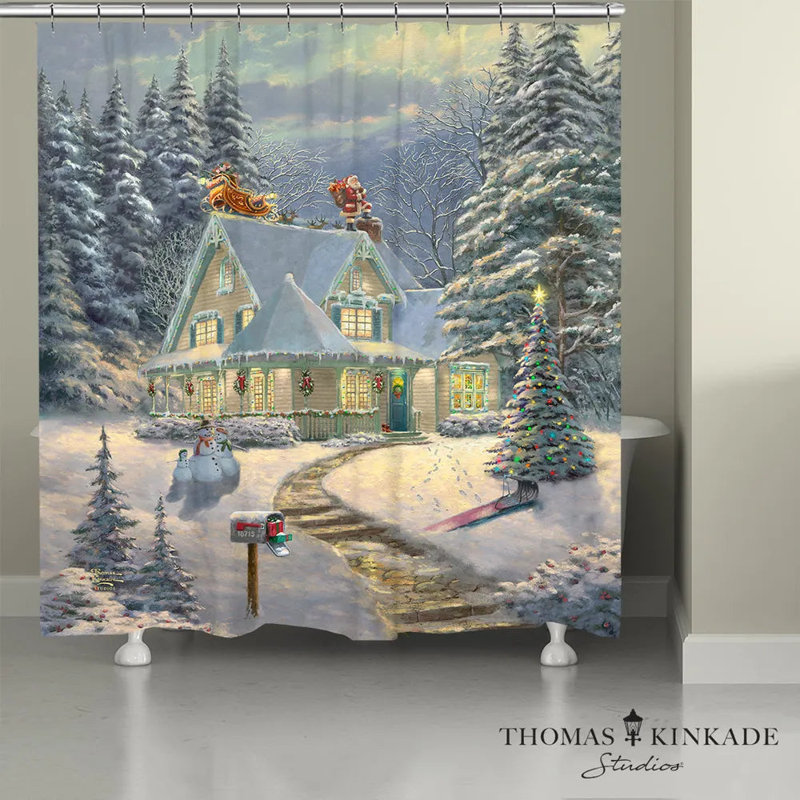 Rideau de douche Thomas Kinkade