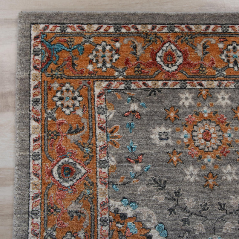 Wool "Hybrid" Power Loomed/Hand Finished Area Rug, Runner 2'6" x 8'