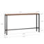 Console de table d'appoint étroite pour couloir, salon, canapé derrière, petit, bois naturel, l 47,2 po x P 7,9 po x H 25,6 po-1586125374-1574534591-1574534590