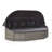 76.4'' Wide Rectangle Patio Sofa with Cushions
