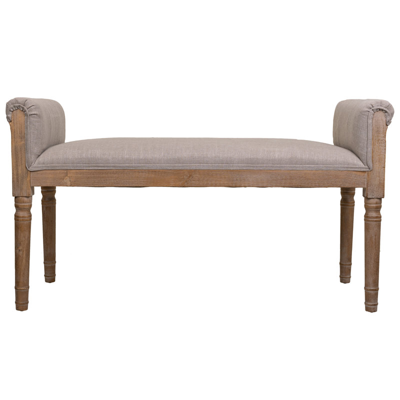 Syliva Polyester Upholstered Bench