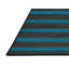 Tapis gris à rayures horizontales lavable à la machine-13379533