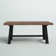 Adam Rustic Industrial Solid Wood Rectangular Coffee Table
